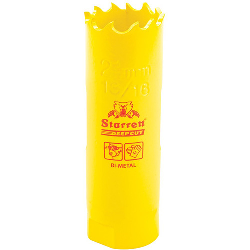 Starrett  DCH1036-G  Bi-Metal Holesaw - 13/16", 13/16", 2" Depth of Cut, Bi-Metal - Each