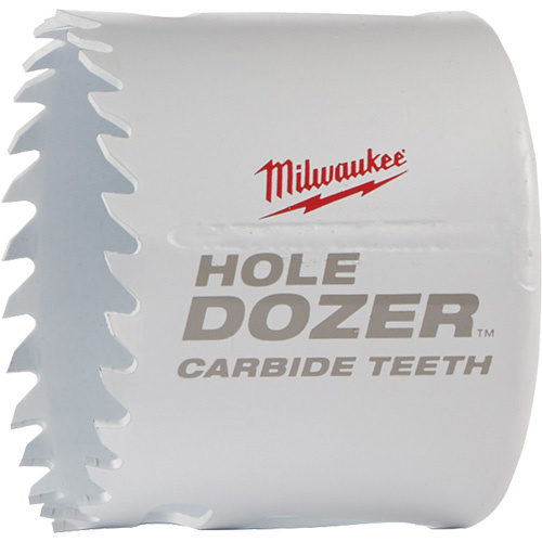 Milwaukee 49-56-0724 Hole Dozer Carbide Hole Saw, 2-1/4", 1-5/8" Depth of Cut, Carbide-(Each)