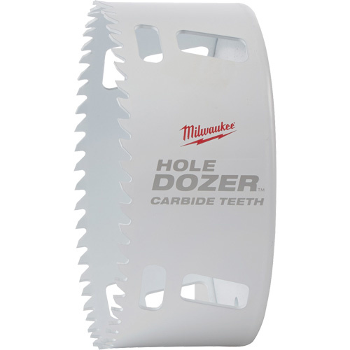 Milwaukee 49-56-0744 Hole Dozer Carbide Hole Saw, 4-1/4", 1-5/8" Depth of Cut, Carbide-(Each)