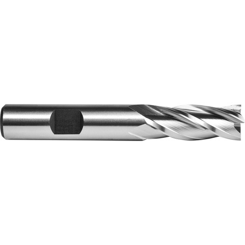 Dormer 7647978 30° End Mill, 1/2" Dia., 4 Flutes, High Speed Steel-(Each)