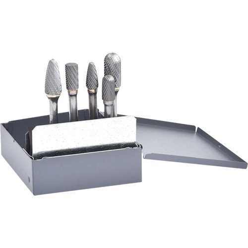 Clarkson Osborn SC90810 Double Cut Carbide Burr Set, 5 Pieces-(Each)