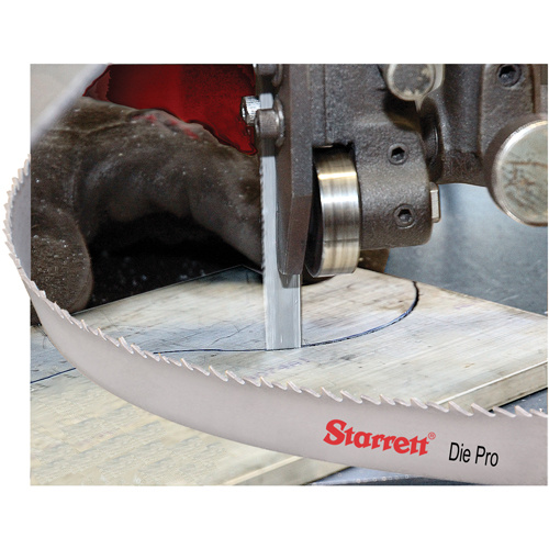 Starrett  99186-14-07  Intenss? Pro-Die Saw Blades, Bi-Metal, 175" L x 1/2" W x 0.025" Thick, 10-14 TPI - Each