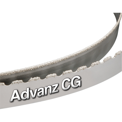 Starrett  I95401  Advanz? CG Bandsaw Blades, Tungsten Carbide Grit Bonded To An Alloy Back, 3/8" W x 0.025" Thick - Each