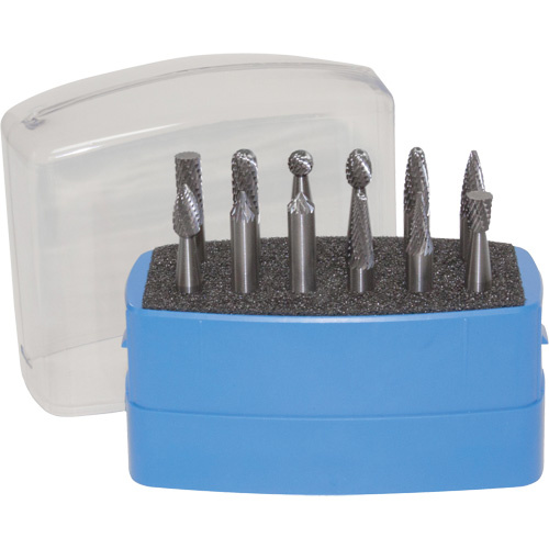 Precision  7466396  Aluminum Cut Rotary Burr Set, 8 Pieces - Each