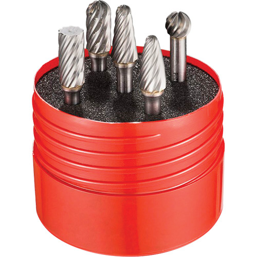 Dormer 7059570 VA Cut Rotary Burr Set, 5 Pieces-(Each)