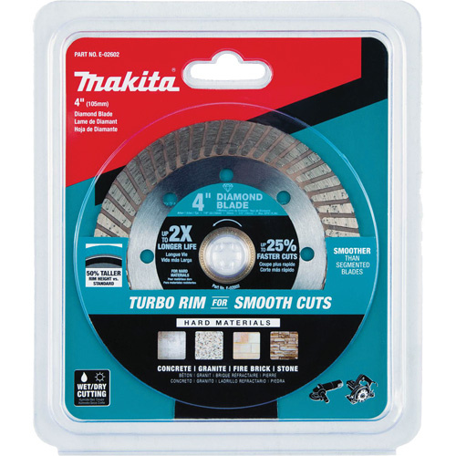 Makita  E-02602  Turbo Diamond Blade - Each
