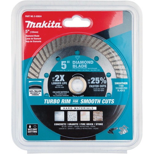 Makita  E-02624  Turbo Diamond Blade - Each