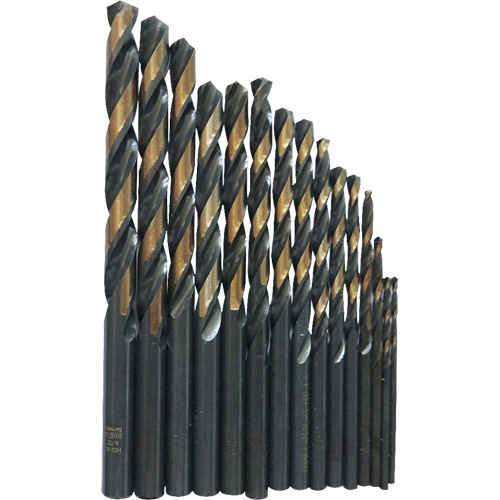Aurora Tools  Jobber Length Drill Bit Set, 29 Pieces, High Speed Steel - Each