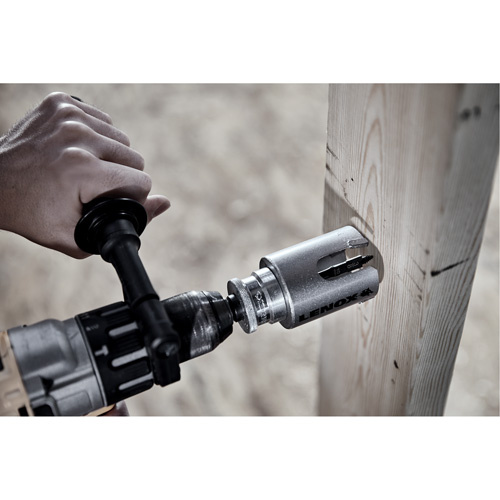Lenox LXAH4218 Multi-Materials Hole Saw, 2-1/8", 1-1/2" Depth of Cut, Carbide-(Each)