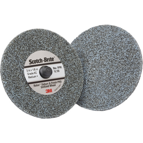 3M Roloc™ Deburr & Finish Pro TR Unitized Wheel  (Each)-Click on options for variations & Details.