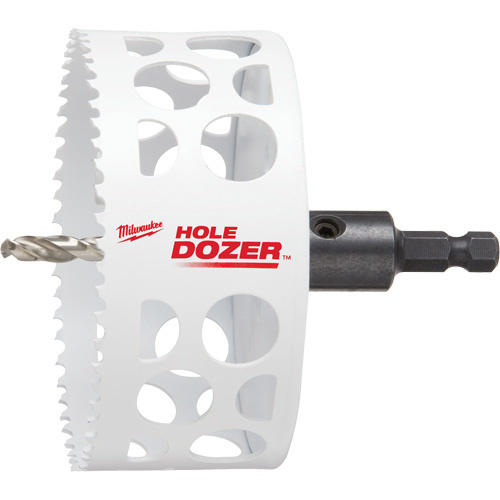 Milwaukee 49-56-9685 Hole Dozer Hole Saw, 4", 1-5/8" Depth of Cut, Bi-Metal-(Each)