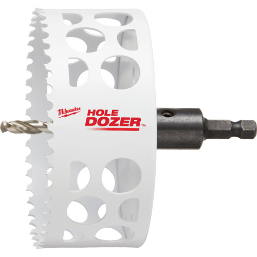 Milwaukee 49-56-9687 Hole Dozer Hole Saw, 4-1/4", 1-5/8" Depth of Cut, Bi-Metal-(Each)