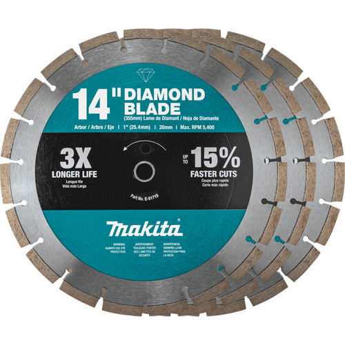 Makita B-69646 Segmented General-Purpose Contractor Diamond Blade-(Each)
