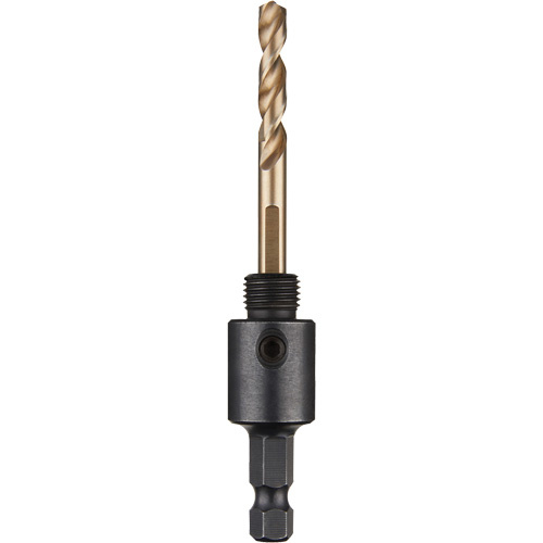 Milwaukee  49-56-7110  Hole Dozer? Hole Saw Small Arbor with Cobalt Pilot Bit, 0" - 1-3/16", 1/4" Shank - Each