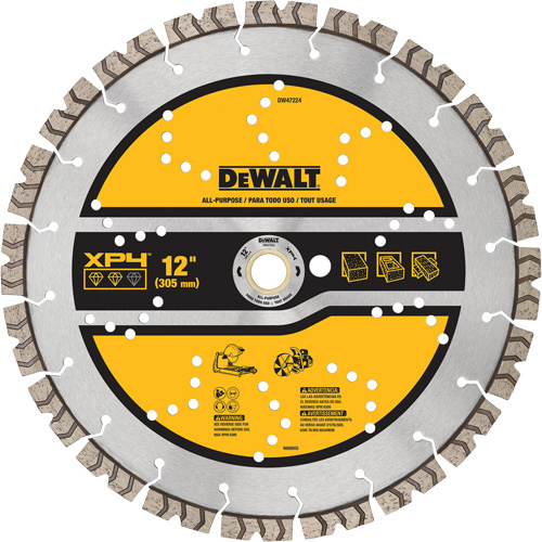 DEWALT  DW47224  XP4 All-Purpose Segmented Diamond* Blades - Each