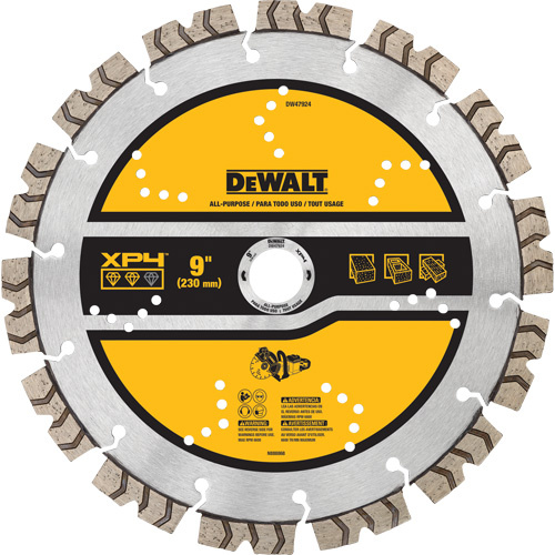 DEWALT  DW47924  XP4 All-Purpose Segmented Diamond Blade - Each