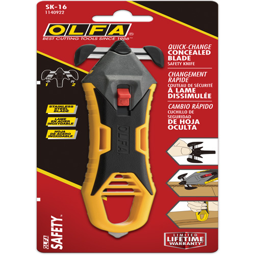 Olfa  1140922  Concealed Blade Safety Cutter - Each