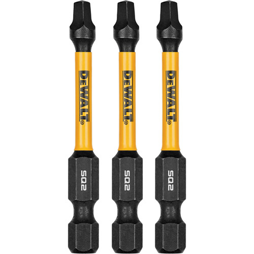 DEWALT  DWAF2SQ2IR3  FlexTorq<sup>?</sup> Bits, 1/4" - Each