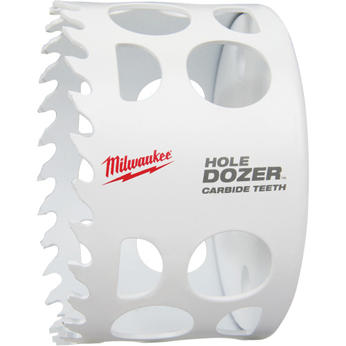 Milwaukee 49-56-0737 HOLE DOZER Hole Saw, 3-3/8", 3-3/8" Depth of Cut, Carbide-(Each)