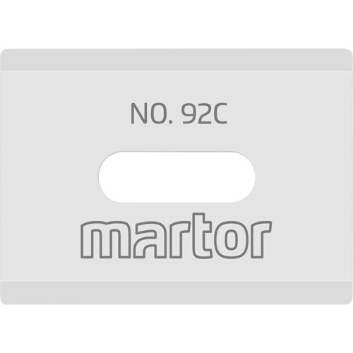 Martor  1792.25  No. 92C Ceramic Blade, Single Style - Pack of 2