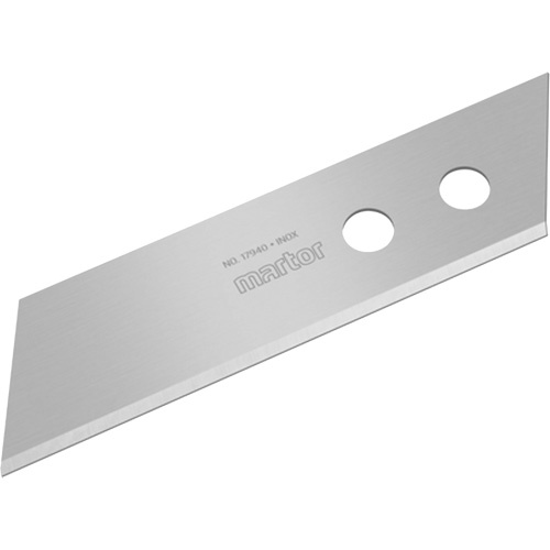 Martor  17940.6  Stainless Steel Styropor Blade, Single Style - Box of 100