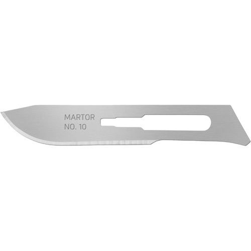 Martor 10.50 Scalpel Blade No. 10, Single Style - Box of 100