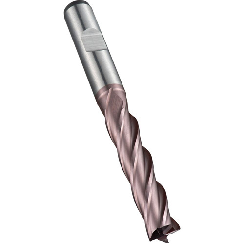 Dormer 5983867 Square End Mill, 5 mm Dia., 68 mm L, 4 Flutes, 6 mm Shank, High Speed Cobalt-(Each)