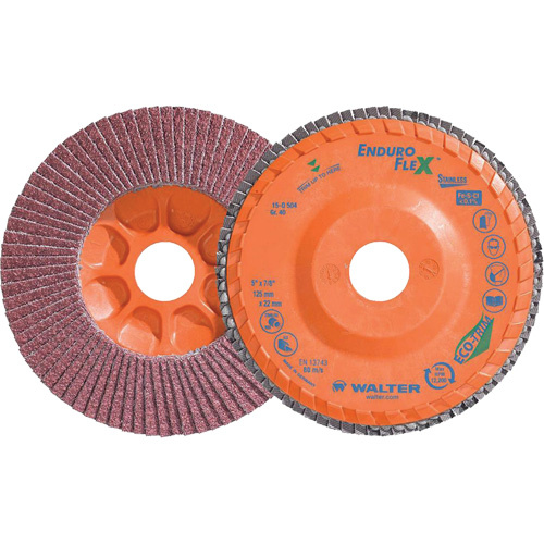 Walter Surface Technologies Enduro-Flex™ Stainless Flap Disc  (Each)-Click on options for variations & Details.