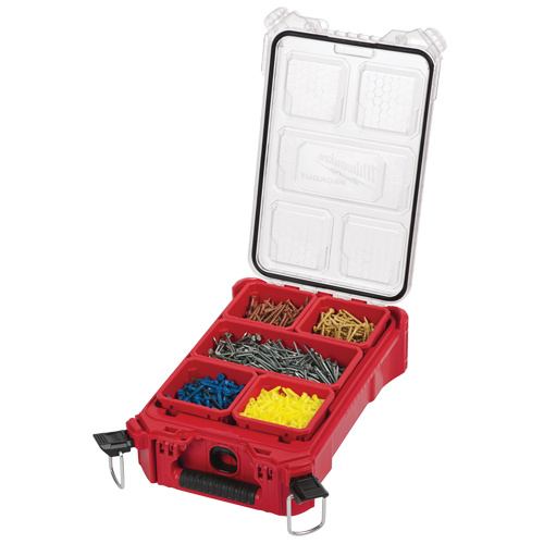 Milwaukee  48-22-8435  Packout? Compact Organizer, 10" x 15" x 5", Black - Each