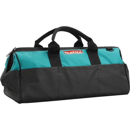 Makita 821007X Tool Bag, Nylon, 1 Pockets, Black/Blue-(Each)