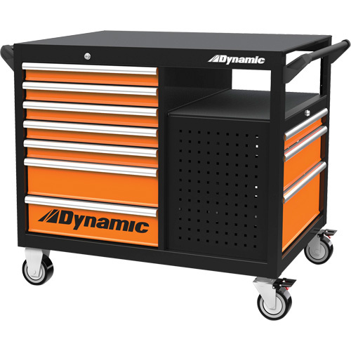 Dynamic Tools  D069210  industrial Cart, 2 Tiers, 45" x 40" x 28-3/4" - Each