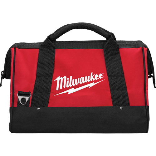 Milwaukee 50-55-3560 Medium Contractor's Bag, Black/Red-(Each)