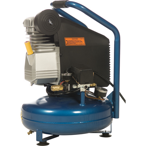 Omega Compressors DD-1004 Portable Contractor Series Compressors - Oil Lube, Direct Drive, Electric, 3.3 Gal. (4 US Gal), 125 PSI, 115/1 V - Each