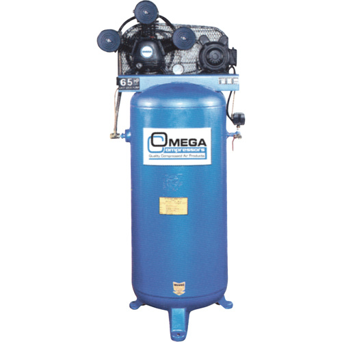 Omega Compressors PK-6560V Professional Series Air Compressors, 50 Gal. (60 US Gal) - Each