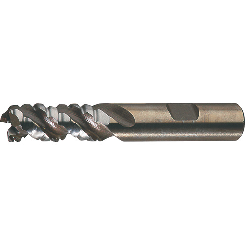 Cleveland  C40007  PM Plus? Single End Roughers, Powder Metal, 3-Flute, Centre Cutting, Square End, 3/4" Dia. - Each