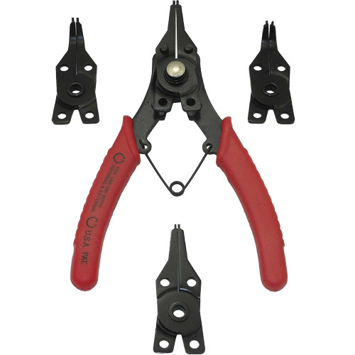 JET 730352 SRP-1S Convertible Snap Ring Plier Set, 5 Pieces - Each