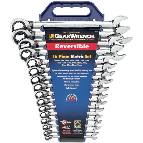 Gearwrench Reversible Wrench Set  (Each)-Click on options for variations & Details.