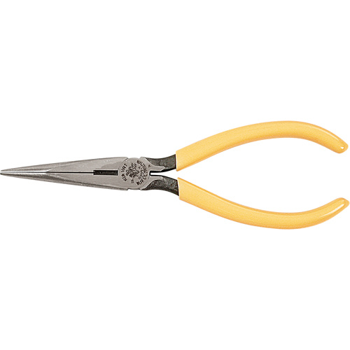 Klein Tools D203-6 Long Nose With Side Cutter, 6-5/8" L-(Each)