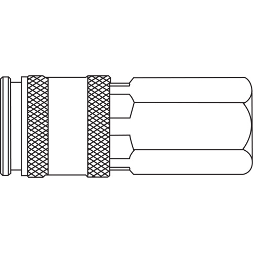 Topring  20.441  Unimax Universal 5-in-1 Coupler, Nickel Plated Steel - Each