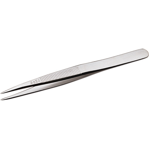 Weller  ACSA  Tweezers - Pointed Tips, Straight - 4.25" (108 mm) - Each