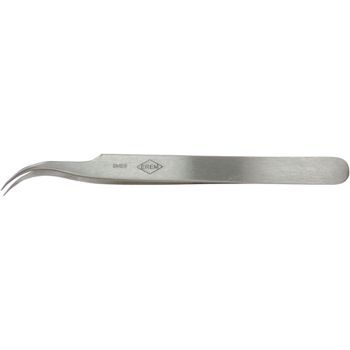 Weller  7SASL  Tweezers - Pointed Tips, Curved - 4.75" (120 mm) - Each