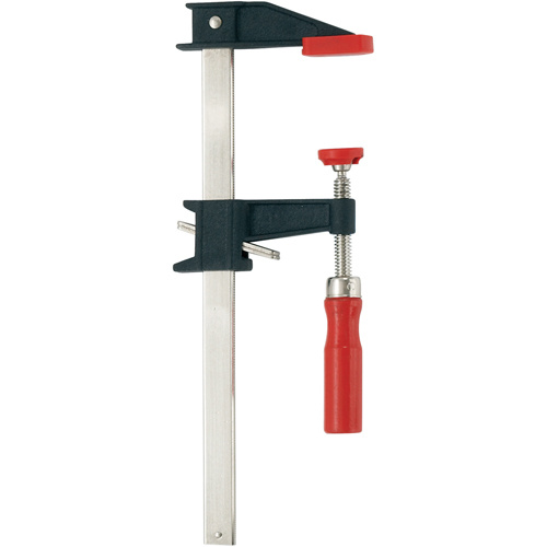 Bessey  GSCC2.506  Clutch Style Bar Clamps, 6" (152 mm) Capacity, 2-1/2" (64 mm) Throat Depth - Each