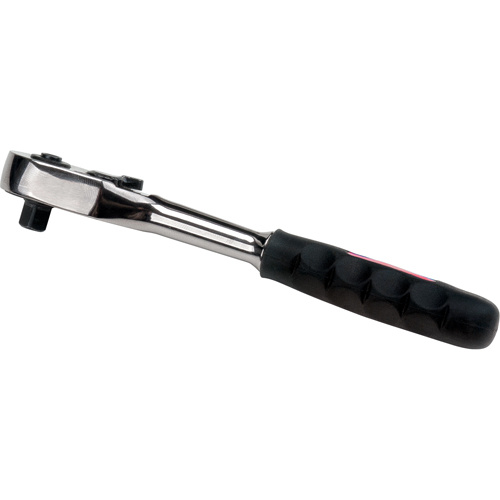 Aurora Tools  Quick-Release Rubber Grip Ratchet Wrench, 1/4" Drive, Rubber Handle - Each