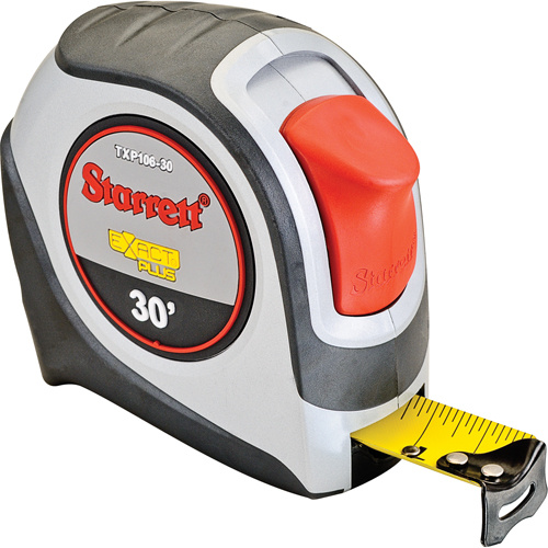 Starrett  KTXP106-30-N  KTXP Series Measuring Tapes, 1" x 30', 1/16" Graduations - Each