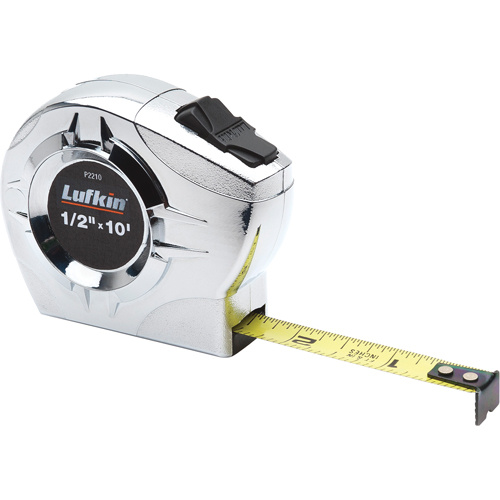 Lufkin By Crescent  P2210MEXN  P2000 Series?Measuring Tape, 1/2" x 10'/3m, in./cm Graduations - Each
