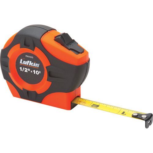 Lufkin By Crescent  PHV1023CMEN  P1000 Series?Measuring Tape, 1/2" x 10'/3m, in./cm Graduations - Each