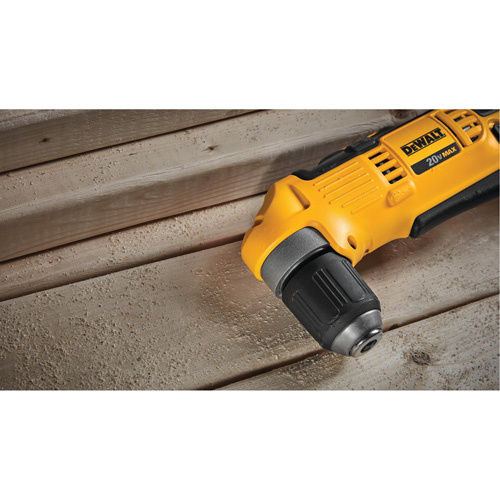 DEWALT  DCD740B  Max Right Angle Drill Driver (Tool Only), Lithium-Ion, 20 V, 3/8" Chuck, 360 UWO Torque - Each
