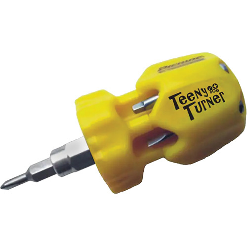 Picquic  06002  Teeny Turner Screwdriver, Plastic Handle - Each
