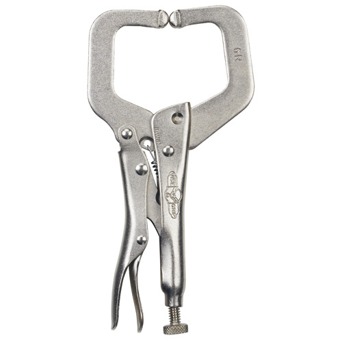Irwin 17 Vise-Grip Regular Tip Pliers, 6" Length, C-Clamp-(Each)
