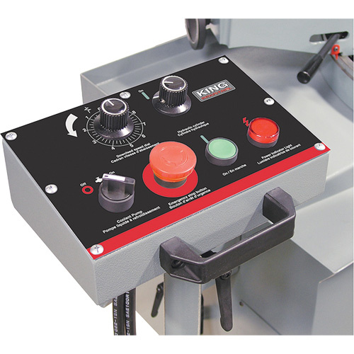 King Canada  KC-228S-V-2  Variable Speed Swivel Metal Cutting Band Saws, Horizontal, Round 10" and 10" x 18" Rectangular Cutting Capacity - Each